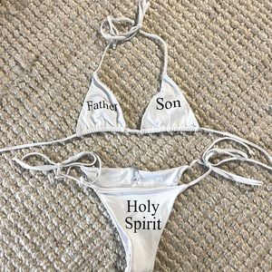 Praying Holy Trinity Bikini